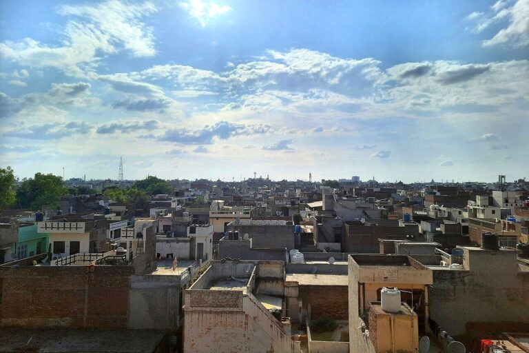 Ludhiana is projected to become one of the worst affected cities by extreme heat in the future, and saw an annual growth of 8% in built-up areas from 1955-2015. Image by Benison P Baby via Wikimedia Commons (CC BY-SA 4.0).