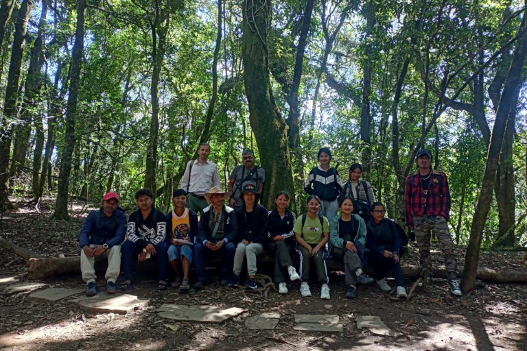 Village residents have undergone training in rescue missions, first aid and CPR and now work as professional cave guides. They guide a maximum of 25 tourists per day into the cave, and ensure minimum disturbance to cave ecology. Image by Milton Marak and Phida Jyrwa.