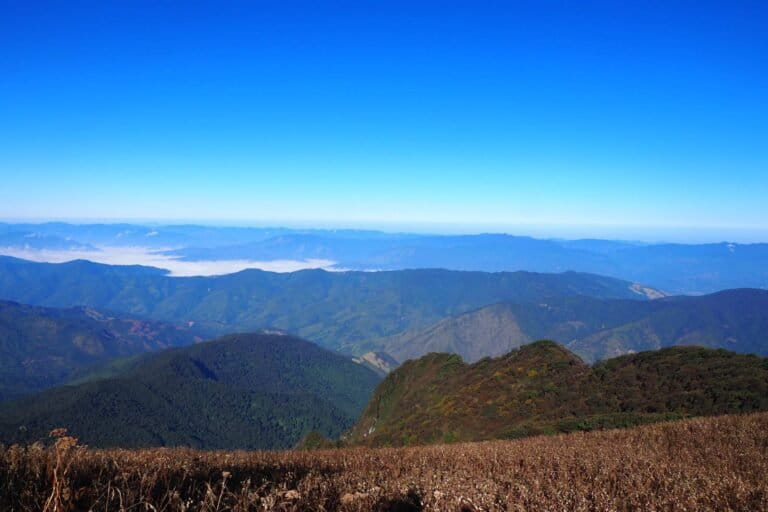 A view from the Khelia mountains. Image by Satem Longchar.