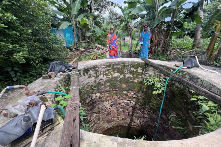 Watershed works have raised the water table in Charmalik region, enabling farmers to irrigate with dugwells and cultivate multiple crops. Image by Nidhi Jamwal.