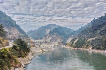 The Subansiri Lower Hydroelectric Project. Representative image by Nayan J Nath via Wikimedia Commons (CC BY-SA 4.0).