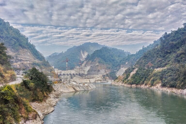 The Subansiri Lower Hydroelectric Project. Representative image by Nayan J Nath via Wikimedia Commons (CC BY-SA 4.0).