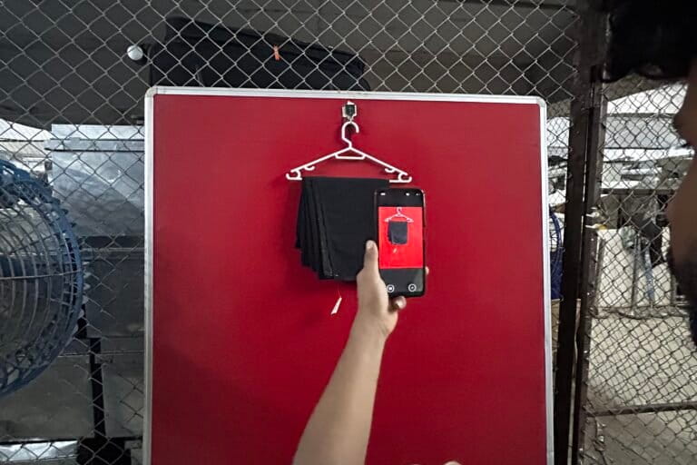 While most studios lose track of the items they have stored in warehouses, Vault itemises all of it with a QR code, according to type, colour, size and other parameters. The team also plays matchmaker to encourage clients to rent items out to each other. Image courtesy of Vault.