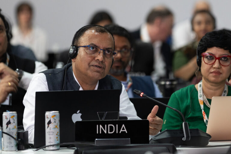 Indian delegates at the closing plenary on November 22. Image © UN Climate Change – Kiara Worth via Flickr (CC BY-NC-SA 4.0).
