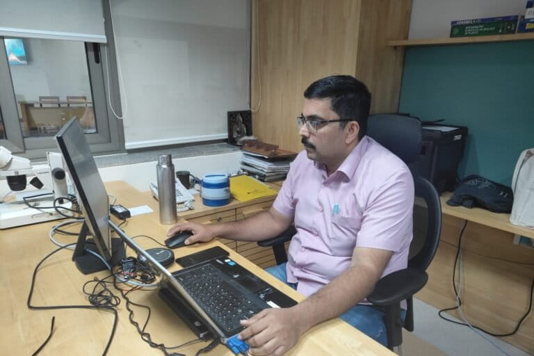 P.V. Shivaprasad. Image by Sharmila Vaidyanathan.