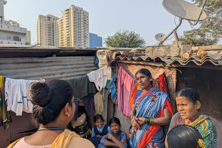 Poor wages and uneven availability of work pushed Kanabai to move to Bengaluru a decade ago. Image by Mahima Jain.