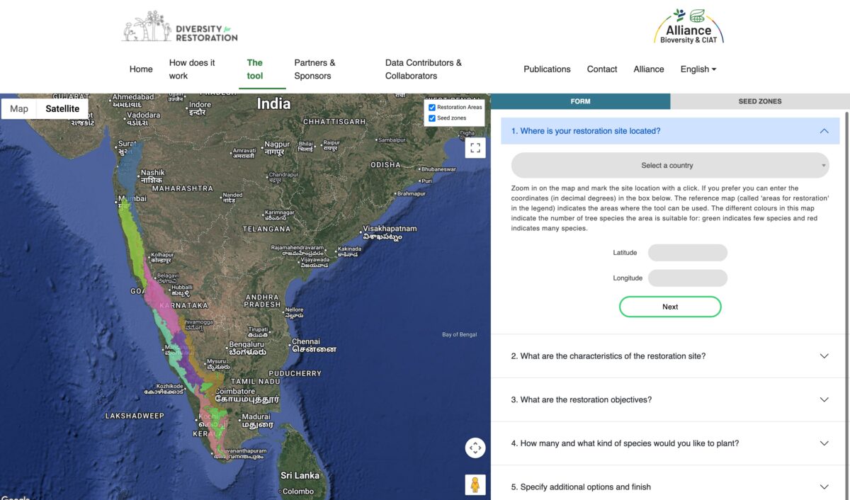 A machine learning-powered chatbot to guide tree plantation in the Himalayas
