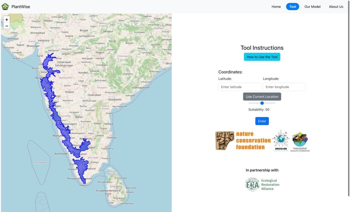 A machine learning-powered chatbot to guide tree plantation in the Himalayas