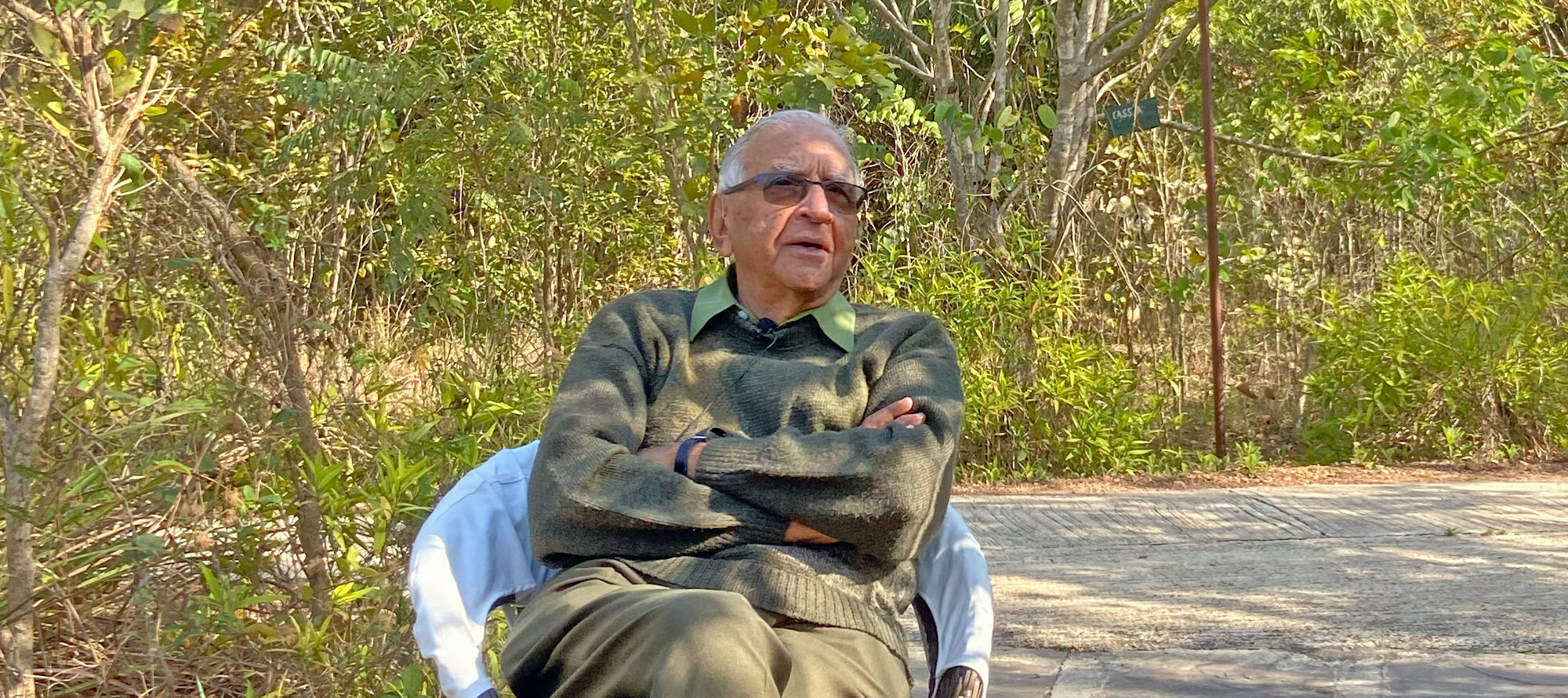 एमके रंजीतसिंह भारत के वन्य जीवन (संरक्षण) अधिनियम के वास्तुकारों में से एक हैं। तस्वीर- कार्तिक चंद्रमौली / मोंगाबे